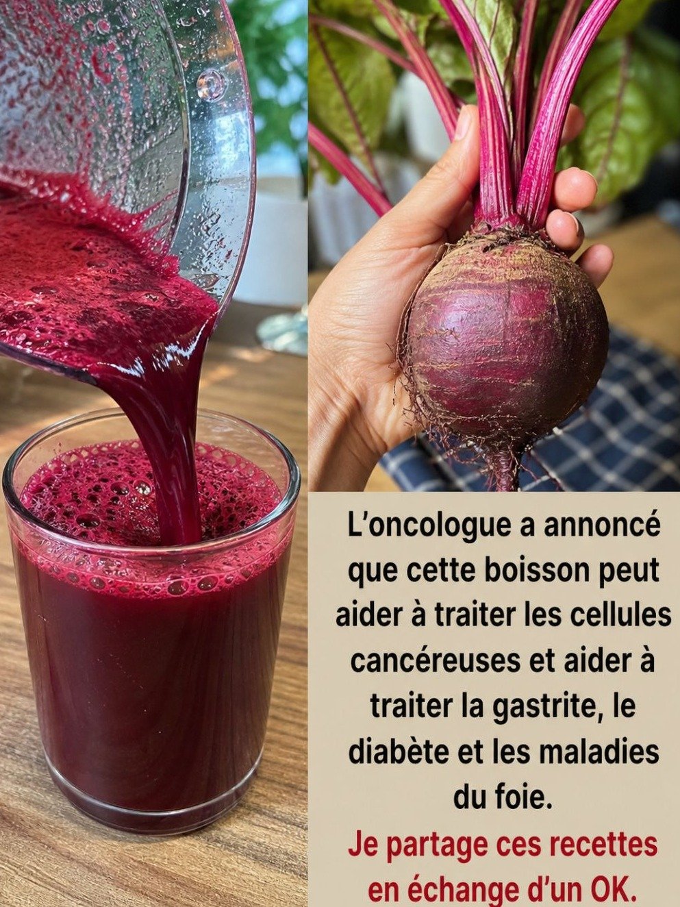 Le Secret Rouge Révélé : Cette Boisson à la Betterave Va Révolutionner Votre Métabolisme et Votre Énergie (Vous ne le Croirez Pas !)
