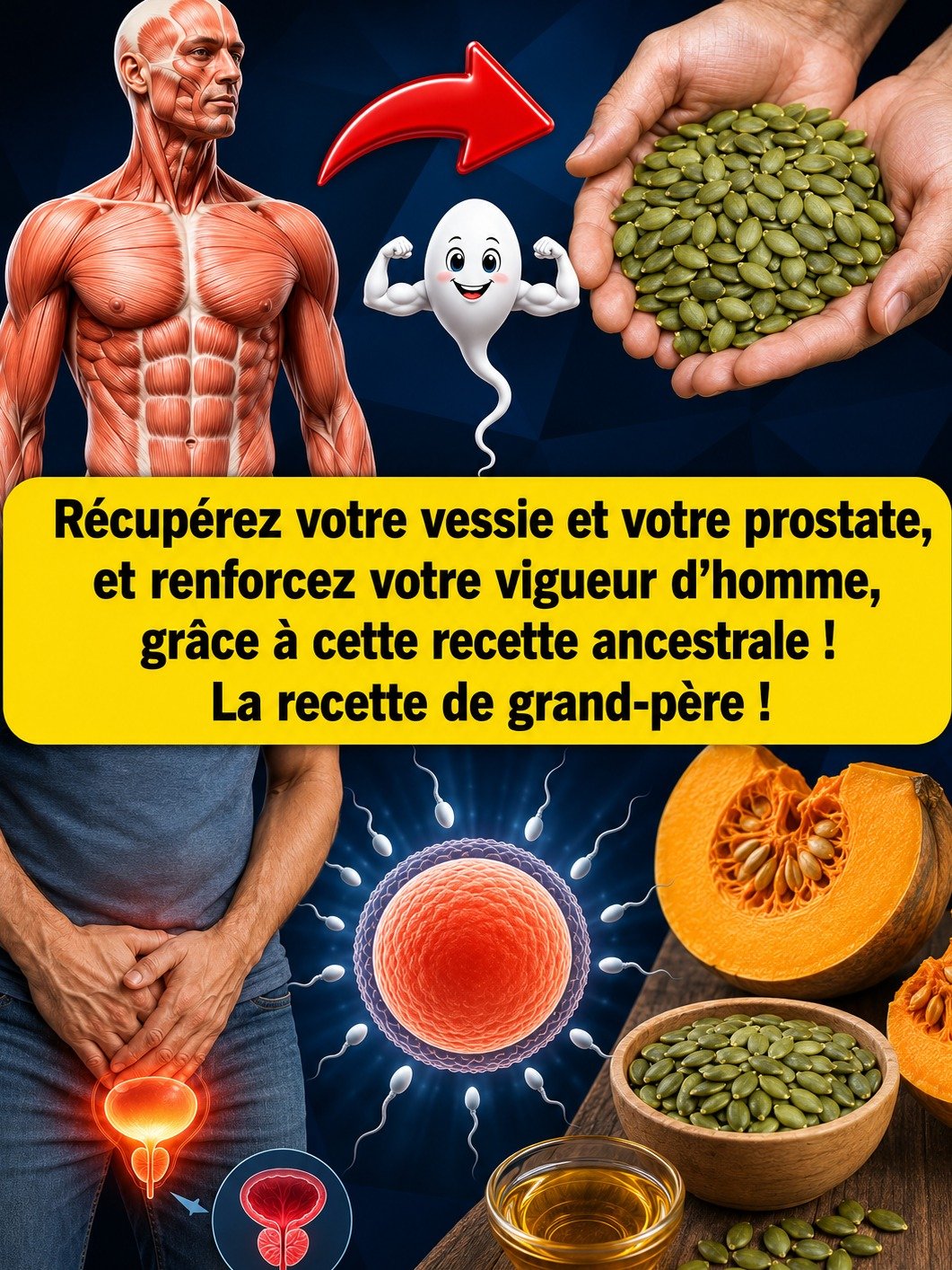 Le Secret Naturel Révélé : Ces Petites Graines Peuvent SAUVER Votre Prostate et Rajeunir Votre Corps !