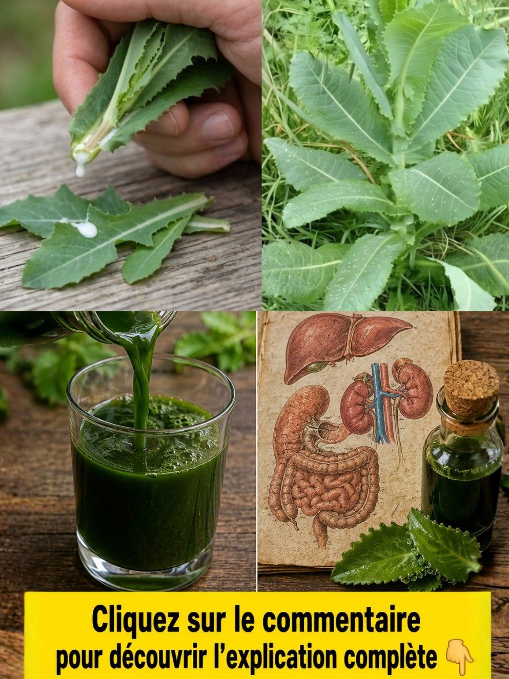 Le Secret Caché de la Laitue Sauvage : Cette Plante 'Boussole' Détient des Pouvoirs Oubliés (Ne Passez Pas À Côté !)