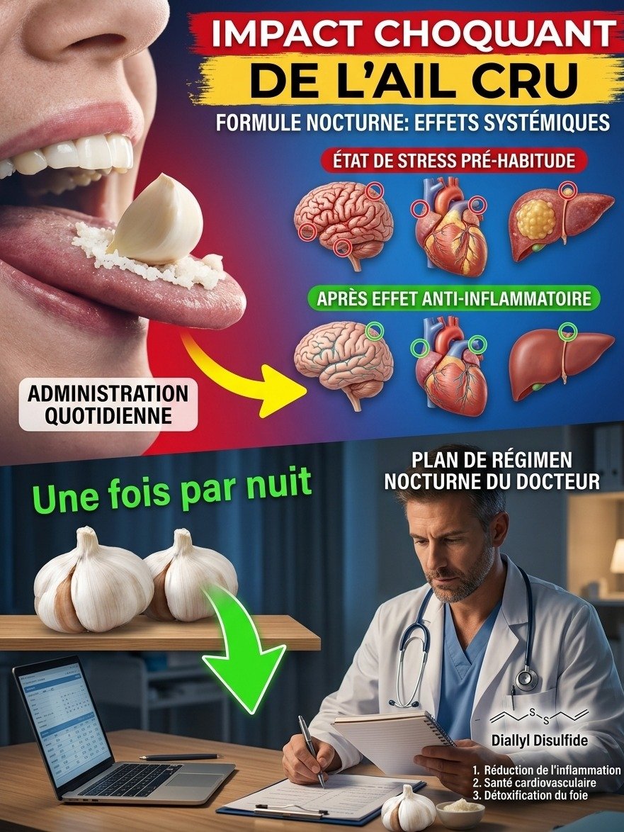 Le Secret Anti-Âge Ultime ? 2 Gousses d'Ail Cru Par Jour Vont Métamorphoser Votre Corps Après 40 Ans (Les Changements Vous Étonneront !)