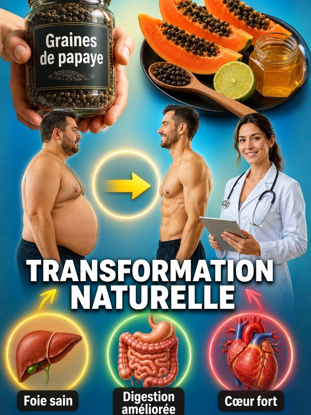 Vous jetez de l'OR ! 14 bienfaits INSENSÉS des graines de papaye que personne ne vous dit (et que vous DEVEZ connaître)