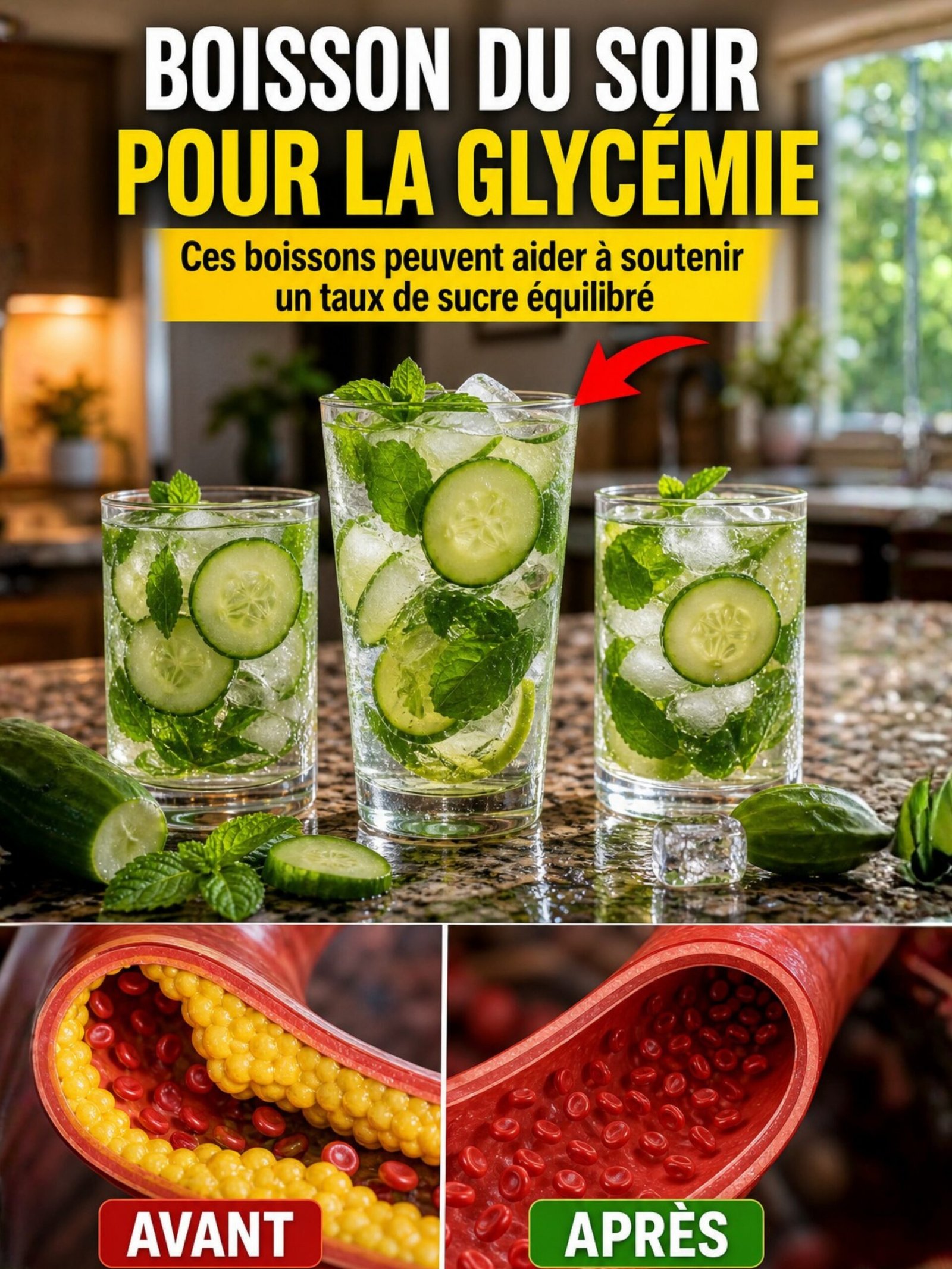 Diabète : 7 Boissons Nocturnes SECRÈTES pour une Glycémie Stable et un Sommeil Réparateur (À Essayer Ce Soir !)