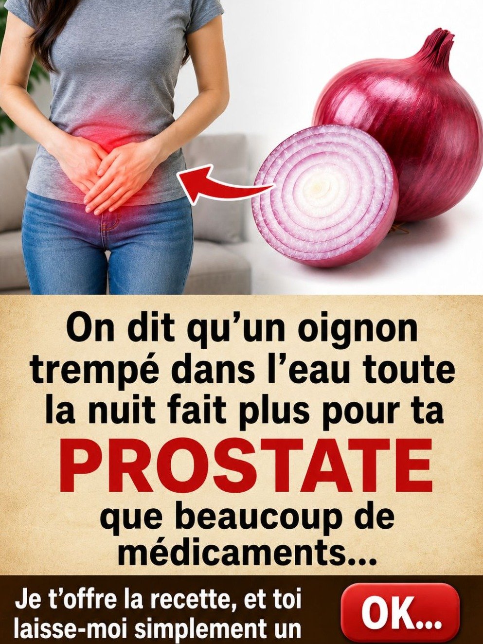 Le Secret Caché de l'Oignon : Cette Partie que Vous Jetez Révolutionne la Santé de Votre Prostate et Vessie !