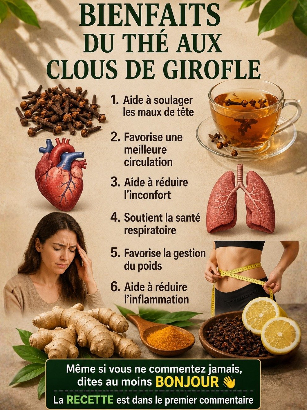 Le Secret Oublié : Cette Tasse de Thé au Clou de Girofle Déclenche un Nettoyage Corporel Profond Que Personne Ne Vous Dit !