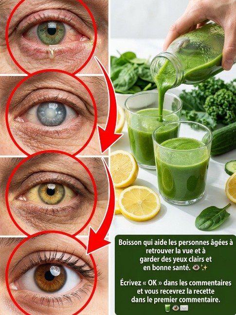Le Secret Naturel pour une Vision d'Aigle : Ce Jus Concombre-Carotte Va Rajeunir Vos Yeux en 30 Jours (Ne Manquez Pas Ça !)