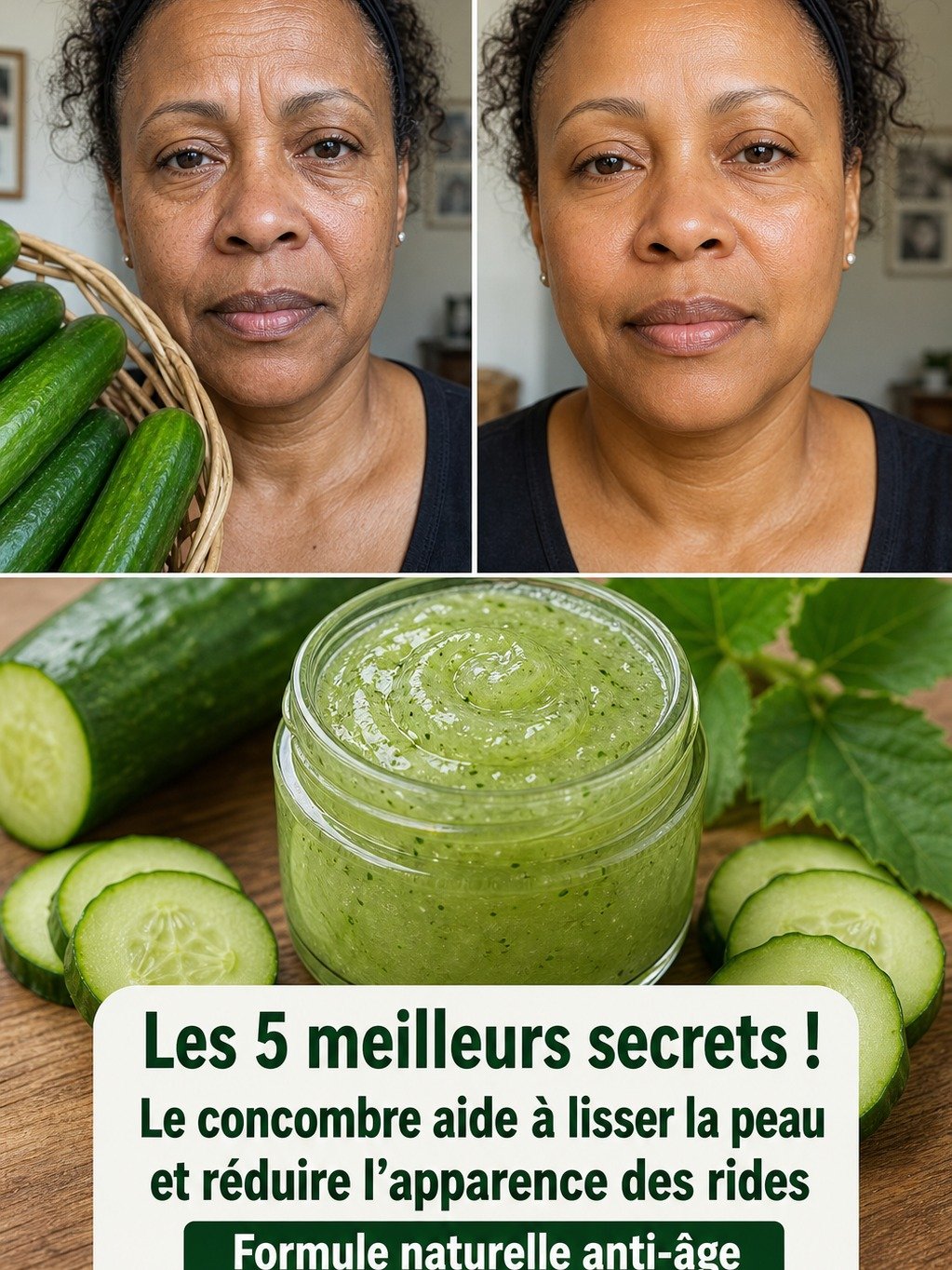 Le Concombre : 5 Secrets Époustouflants Qui Vont Métamorphoser Votre Peau (Ce Que Personne Ne Vous Dit VRAIMENT !)