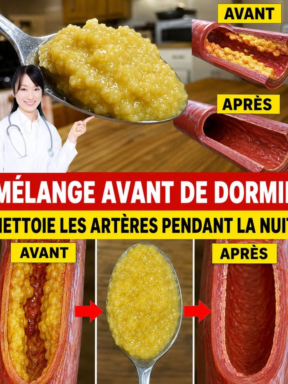 Le Secret Avant De Dormir : 3 Ingrédients Qui Peuvent Changer La Vie De Vos Artères Pendant Votre Sommeil Profond !