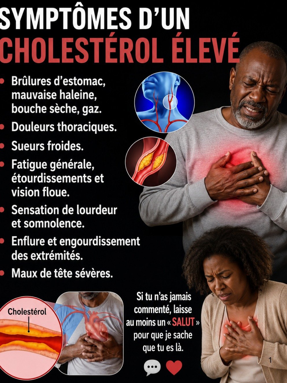 CHOLESTÉROL SILENCIEUX : 7 Signes ALARMANTS Que Votre Corps Vous Envoie (Le N°3 Pourrait Vous SAUVER la Vie !)