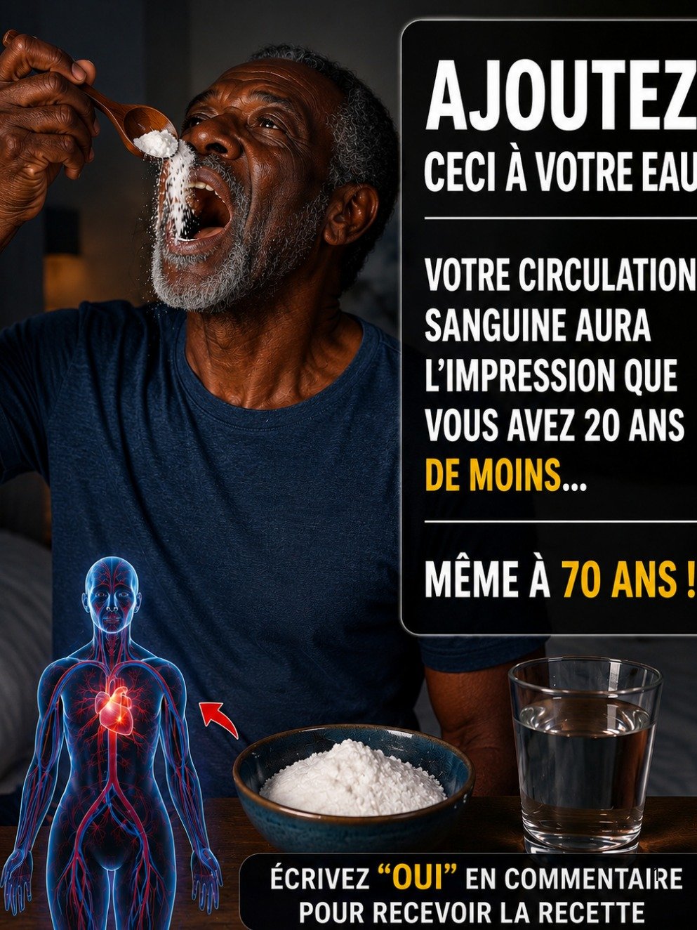 Le Secret Oublié : Ajoutez CETTE Chose à Votre Eau et Regardez Votre Circulation Sanguine Se Transformer !
