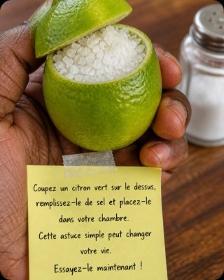 Le Secret Insoupçonné : Un Citron Vert et du Sel Peuvent Transformer l'Air de Votre Maison en 3 Jours (Arrêtez tout !)