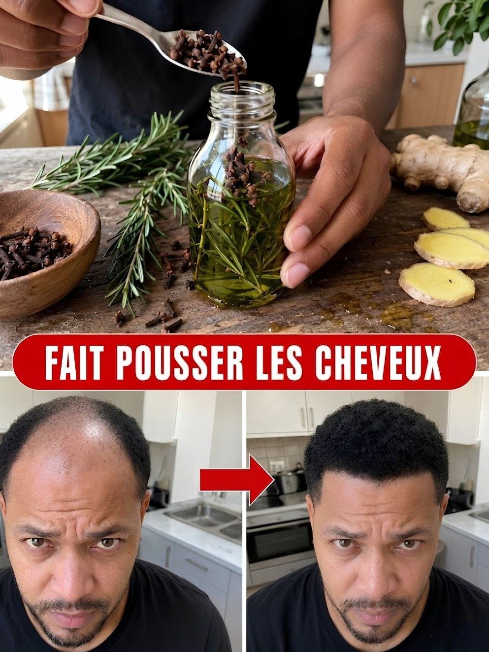 Le Secret Viral pour des Cheveux de Rêve : Ce Tonique au Romarin & Clou de Girofle Fait Des Miracles en SEULEMENT 7 Jours !