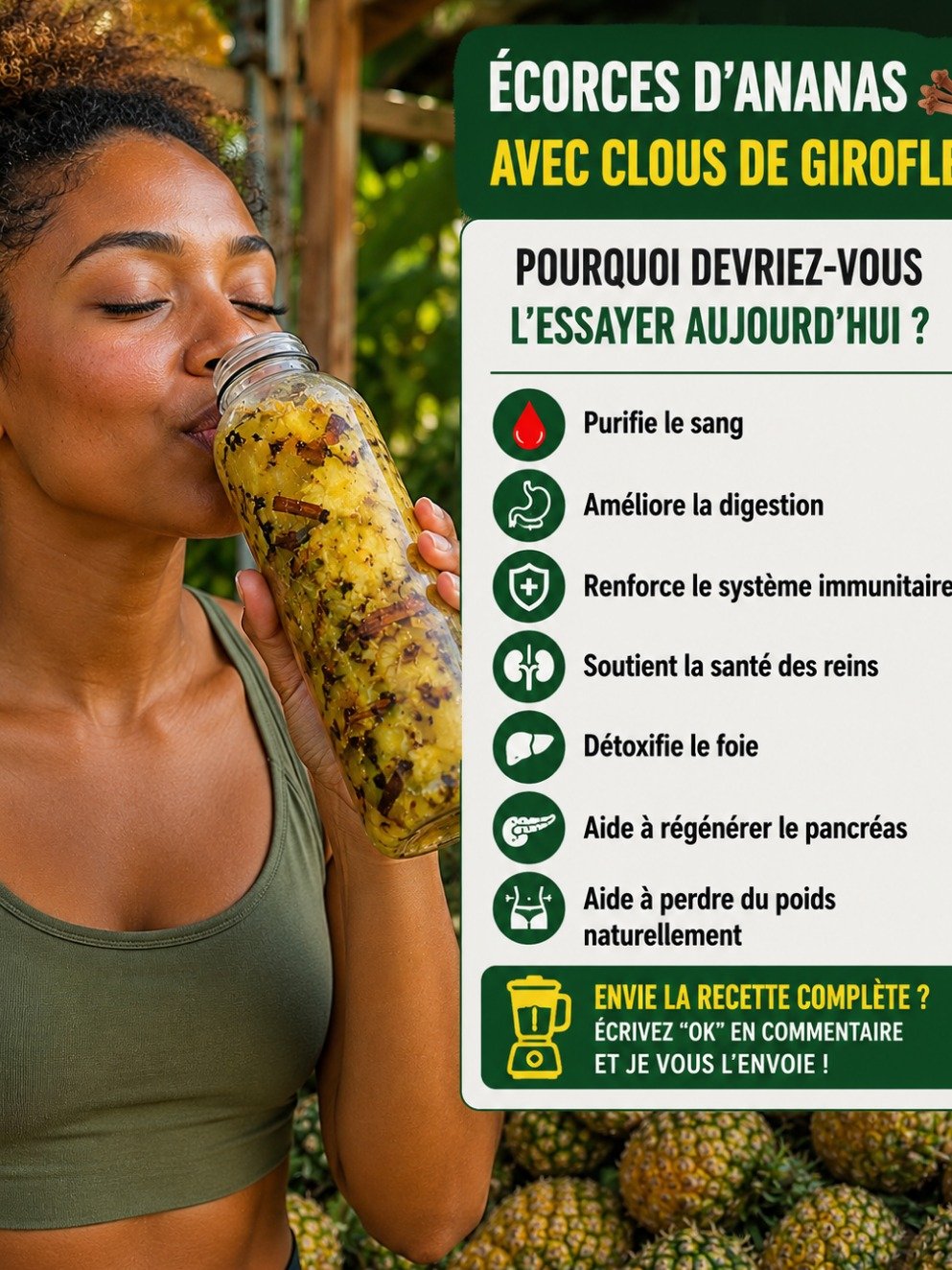 Le Secret Bien Gardé : Bouillir des Pelures d'Ananas avec des Clous de Girofle Révèle 5 Bienfaits Inattendus pour Votre Santé !