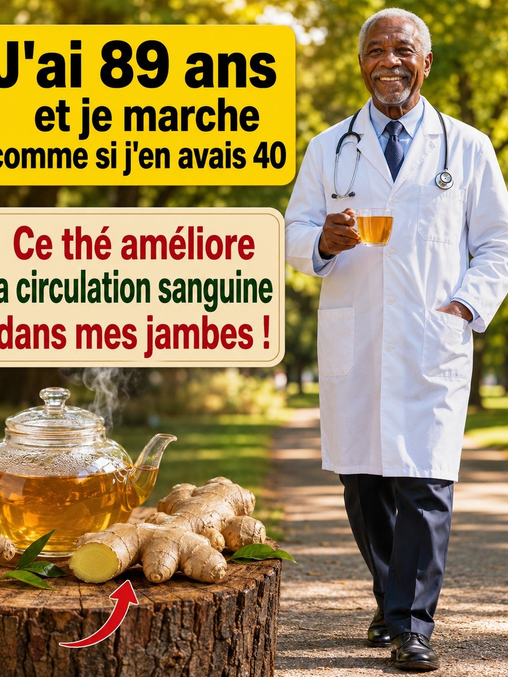 Plus de 60 ans ? Ne faites PAS cette erreur ! Découvrez les 3 THÉS PUISSANTS qui VONT TRANSFORMER vos jambes et votre vitalité pour de bon !