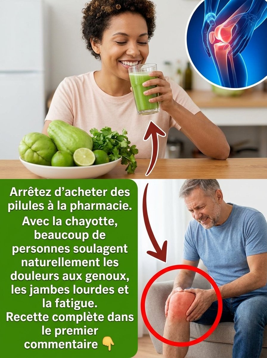Le Secret Viral Que Personne Ne Vous Dit : 7 Bienfaits Incroyables du Jus et du Thé de Chayote Pour Révolutionner Votre Santé !