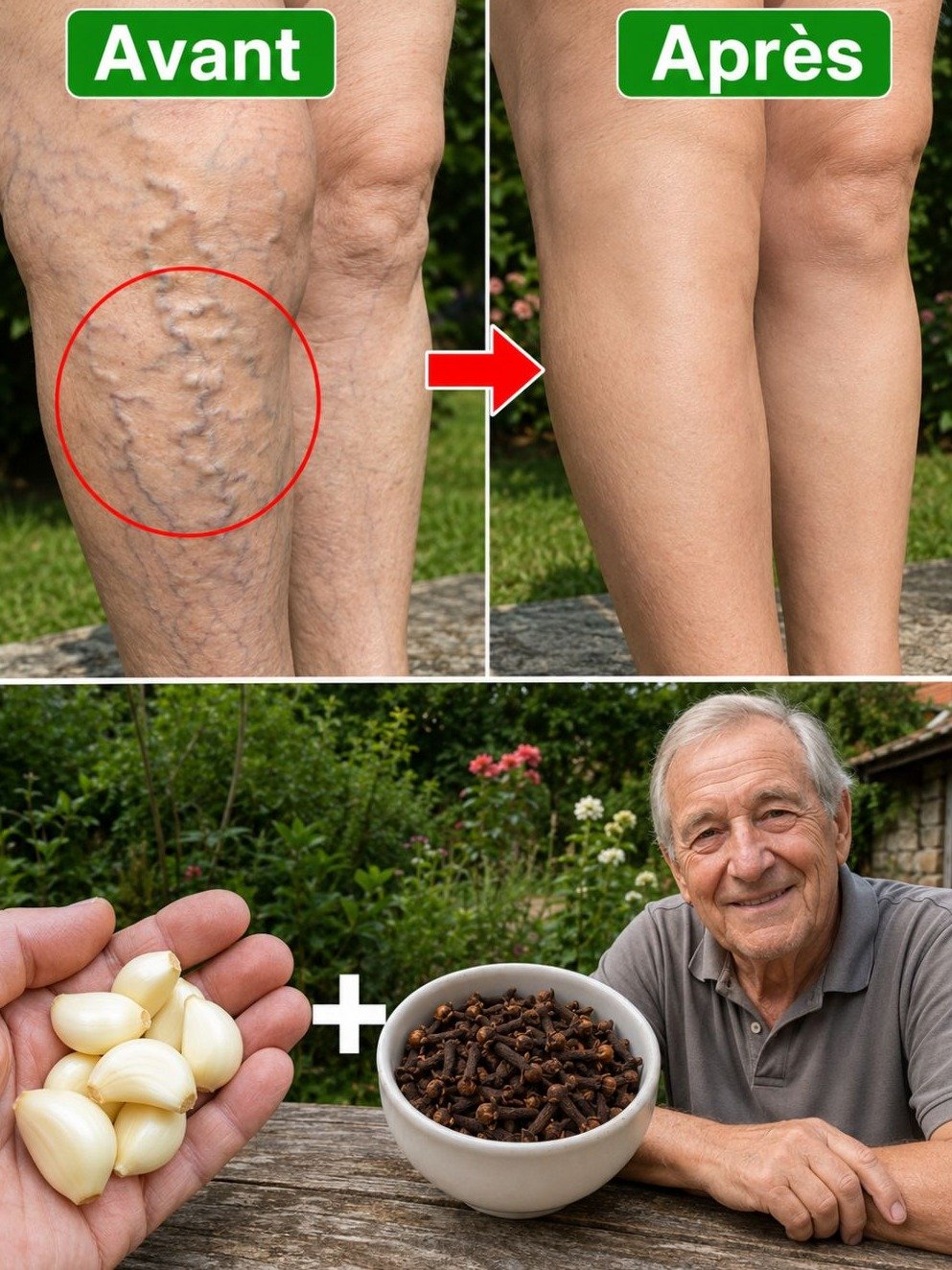 Le Secret Insoupçonné de Votre Cuisine : Ces 2 Ingrédients Révolutionnent le Confort de Vos Jambes et Votre Circulation !