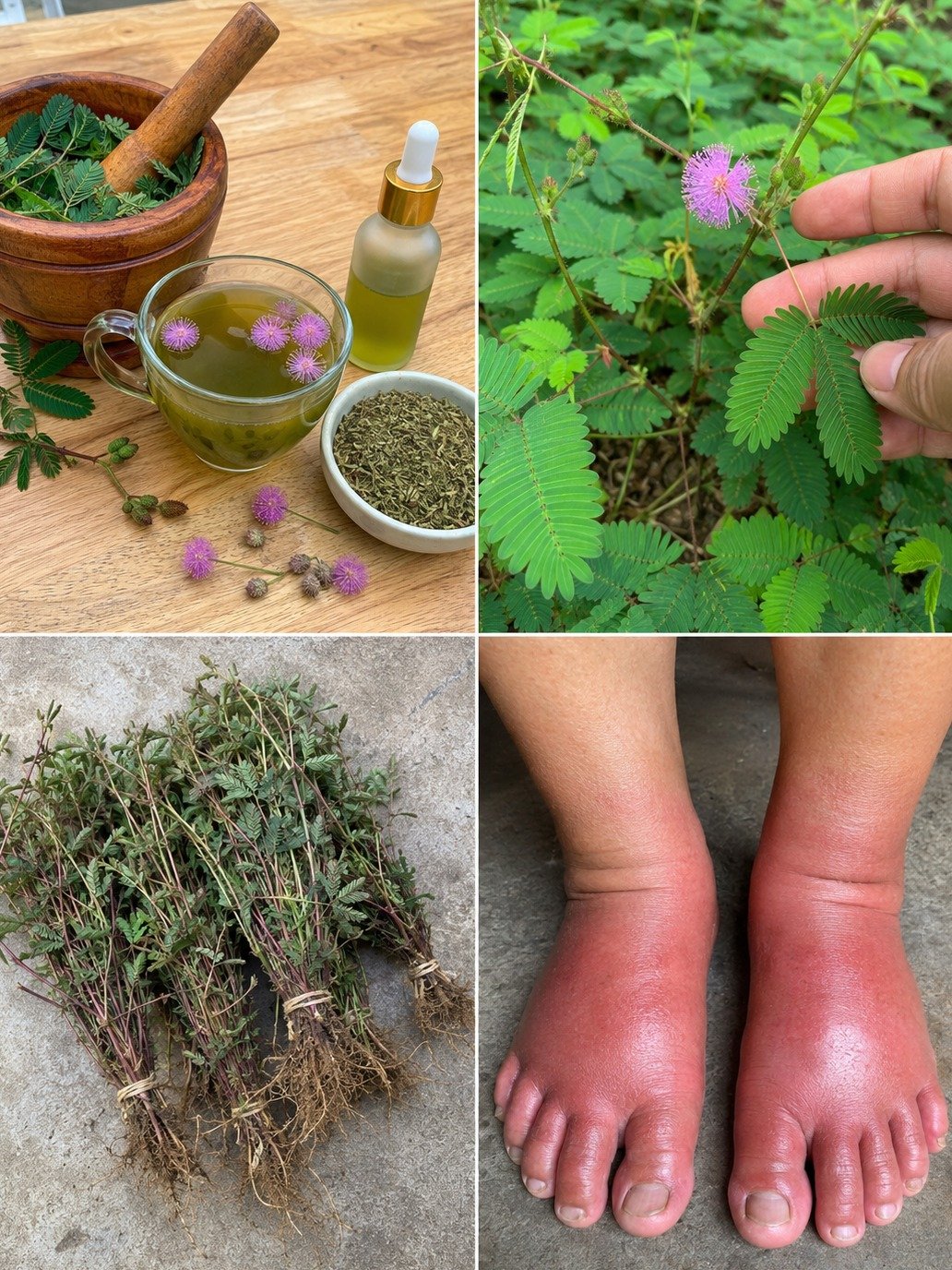 Le Secret Caché de la Plante Timide : 5 Bienfaits Étonnants du Thé de Mimosa Pudica que Votre Corps Réclame !