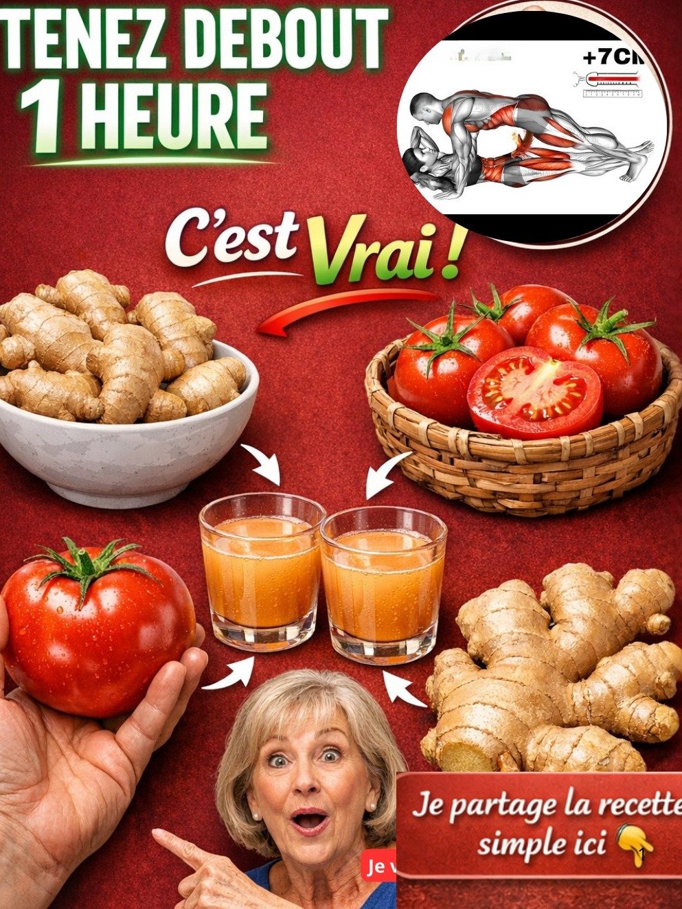 Épuisé(e) ? Le Duo Insoupçonné Gingembre-Tomate Va Réveiller Votre Énergie Naturelle et Changer Vos Journées !