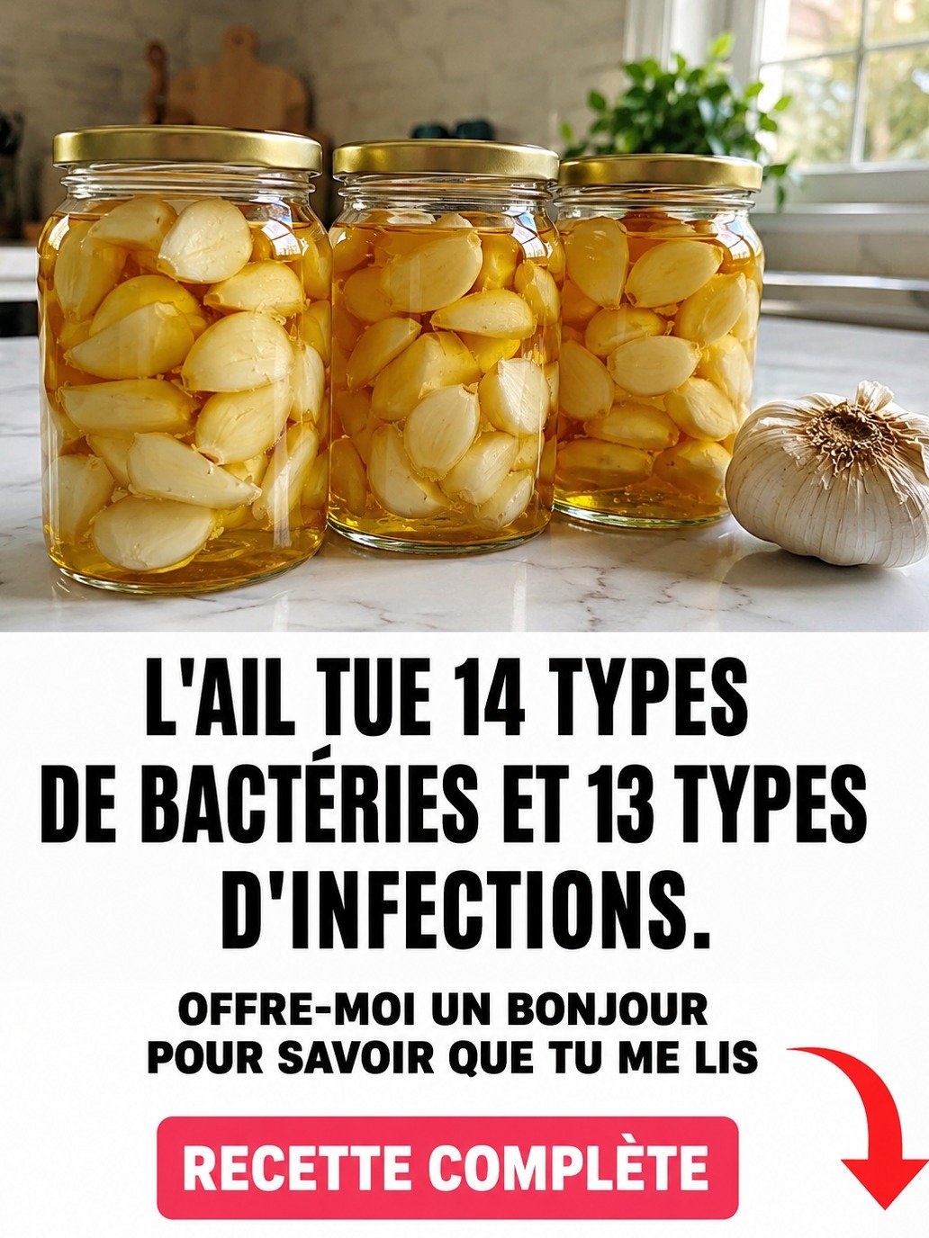 Le Secret Millénaire de l'Ail Révélé : Il Élimine 14 Types de Bactéries et Transforme Votre Santé !