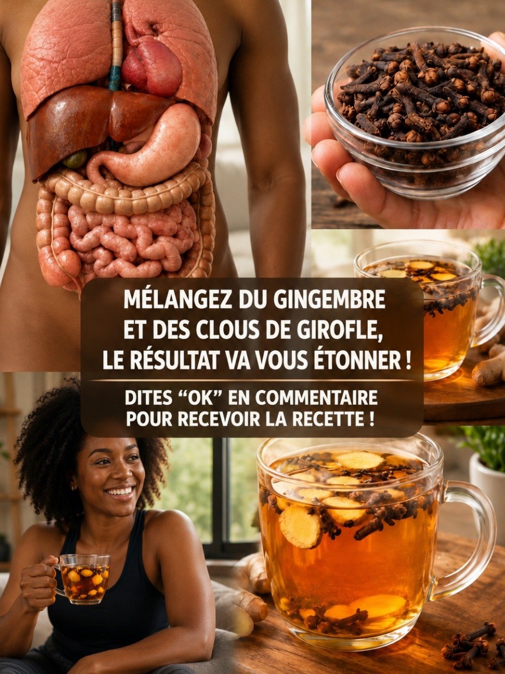 Le Secret Oublié : 2 Ingrédients Simples Qui Vont Révolutionner Votre Bien-Être (Gingembre + Clous de Girofle, Vous Ne Le Croirez Pas !) ✨