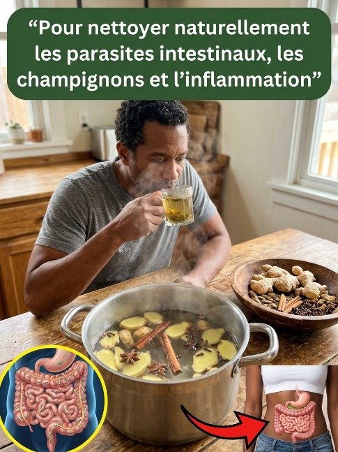 STOP aux Ballonnements et Fatigue ! La Recette Secrète d'une Infusion Naturelle Qui Purifie Votre Intestin en 7 Jours !