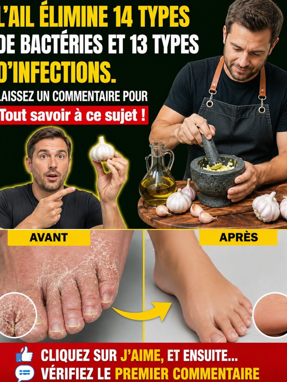 Le Secret Anti-Champignon Que Personne Ne Vous Révèle : Comment L'Ail Va Révolutionner Vos Pieds (Vous L'Avez Déjà Chez Vous) !