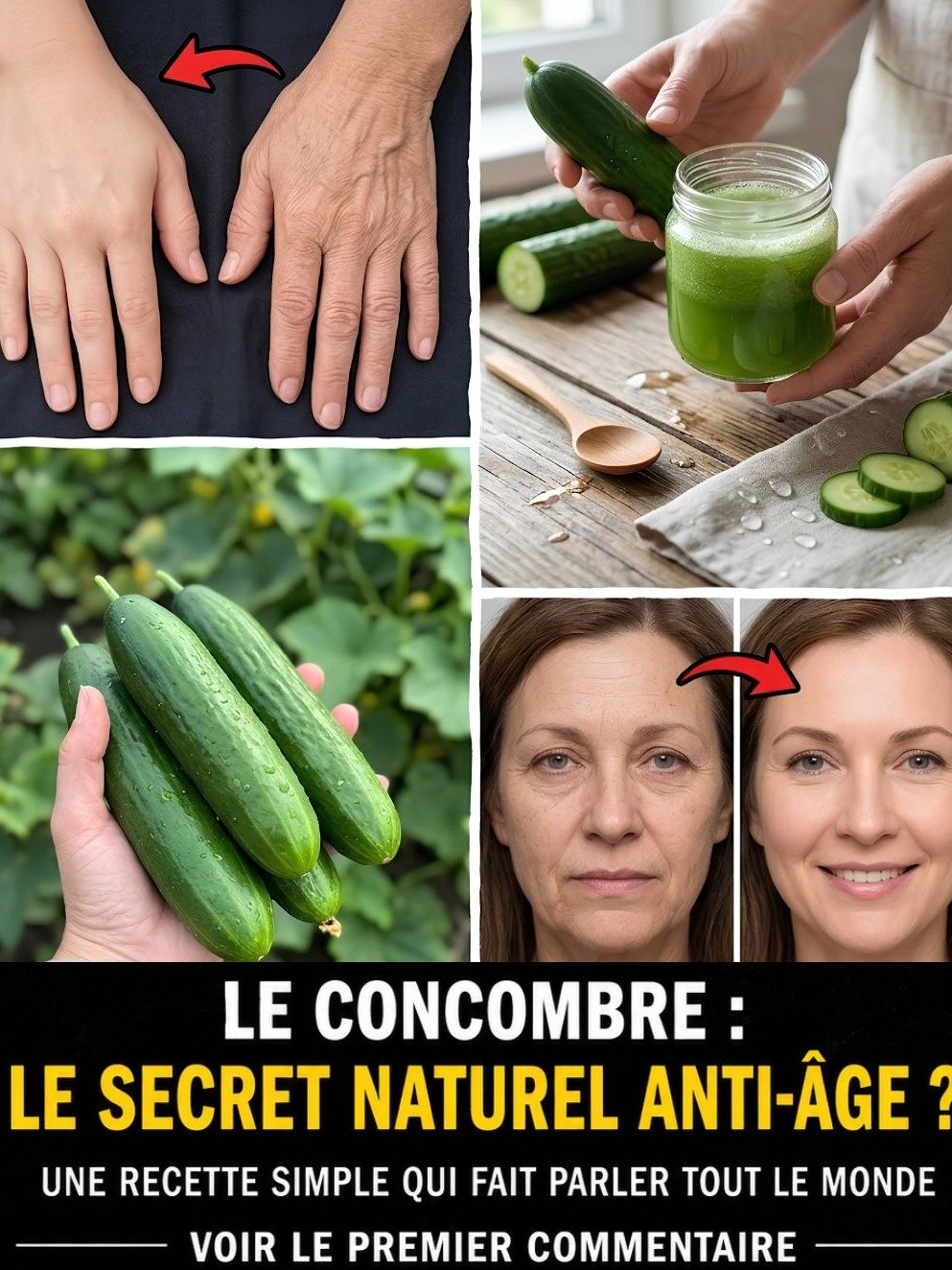 Oubliez les Crèmes Chères ! 5 Secrets Révélés sur le Concombre pour Effacer VOS Rides et Rajeunir Votre Peau Instantanément ✨