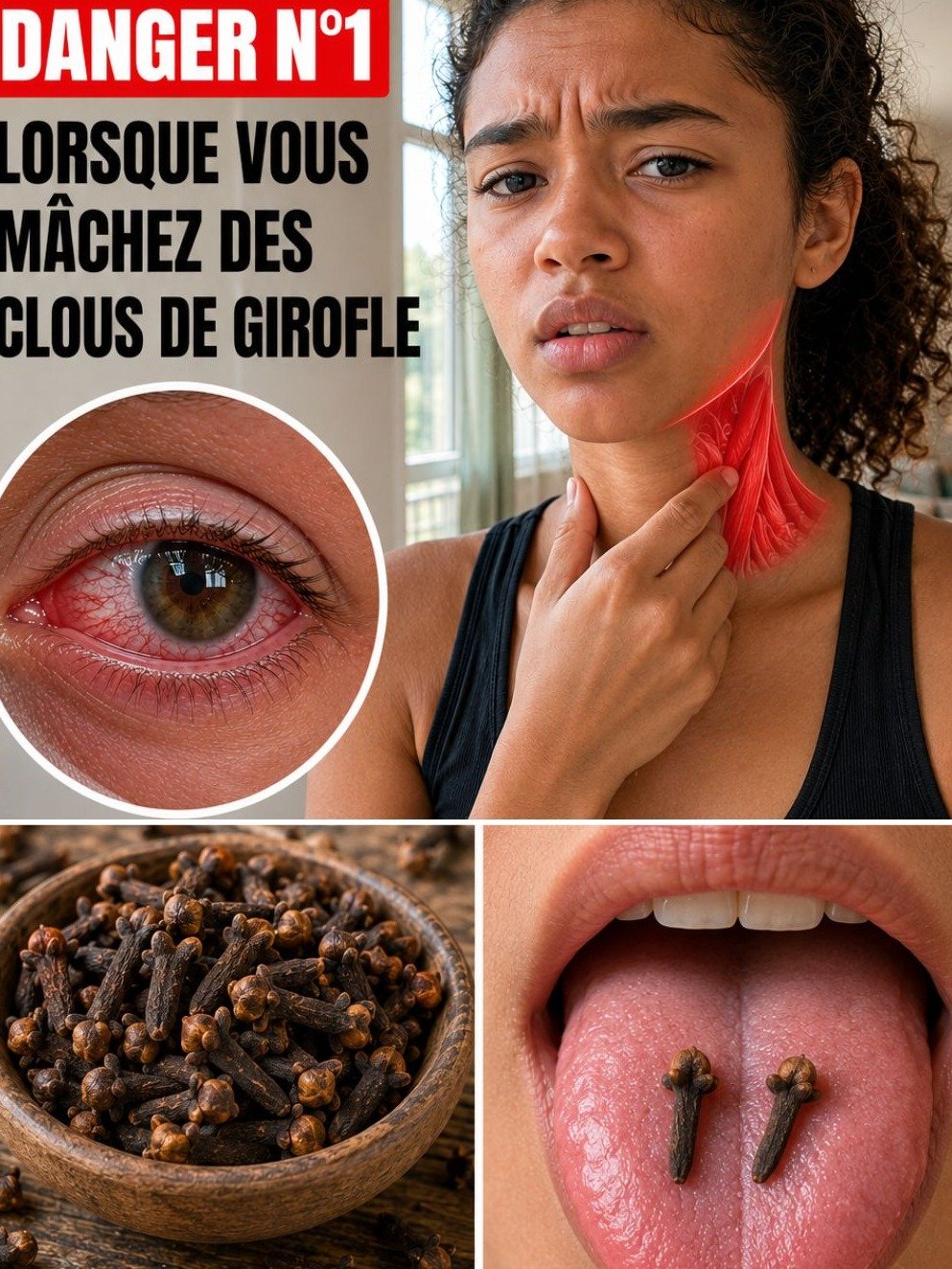L'Erreur N°1 Que VOUS Faites Tous en Mâchant des Clous de Girofle (Votre Corps Vous Alerte !)