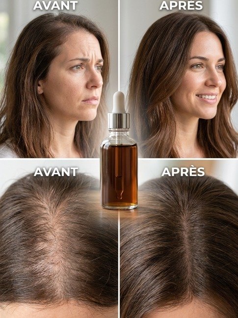 Le Secret CHOC des Femmes de Plus de 50 Ans Pour Des Cheveux Épais et Volumineux : L'Oignon Rouge Révélé !