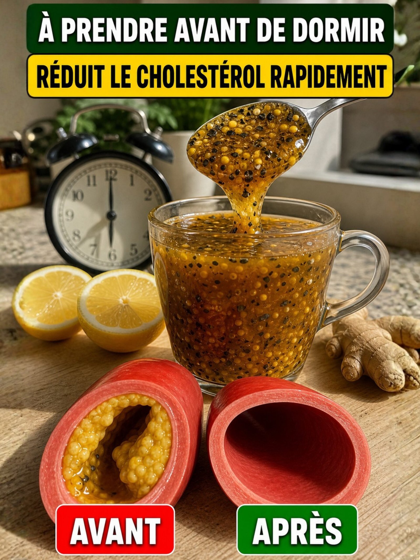 Le Secret Nocturne Que Personne Ne Vous Dit Pour Un Cholestérol Sain (À Faire Absolument Avant De Dormir !)