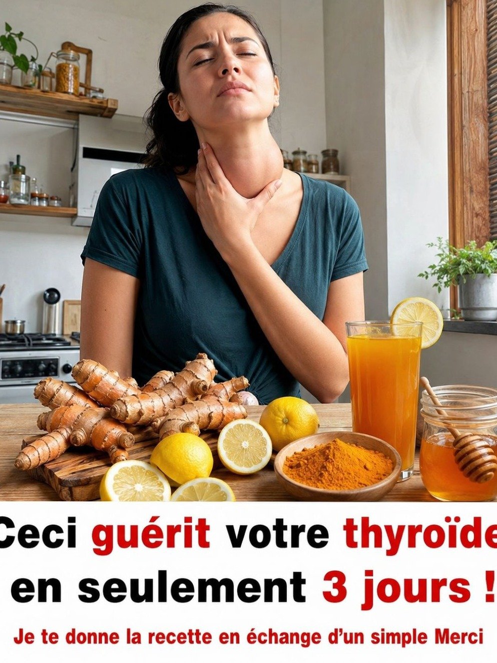 Fatigue, Prise de Poids ? Le Secret que Personne Ne Vous Dit pour Booster Votre Thyroïde Naturellement (Ne Manquez Pas Le Dernier Conseil !)