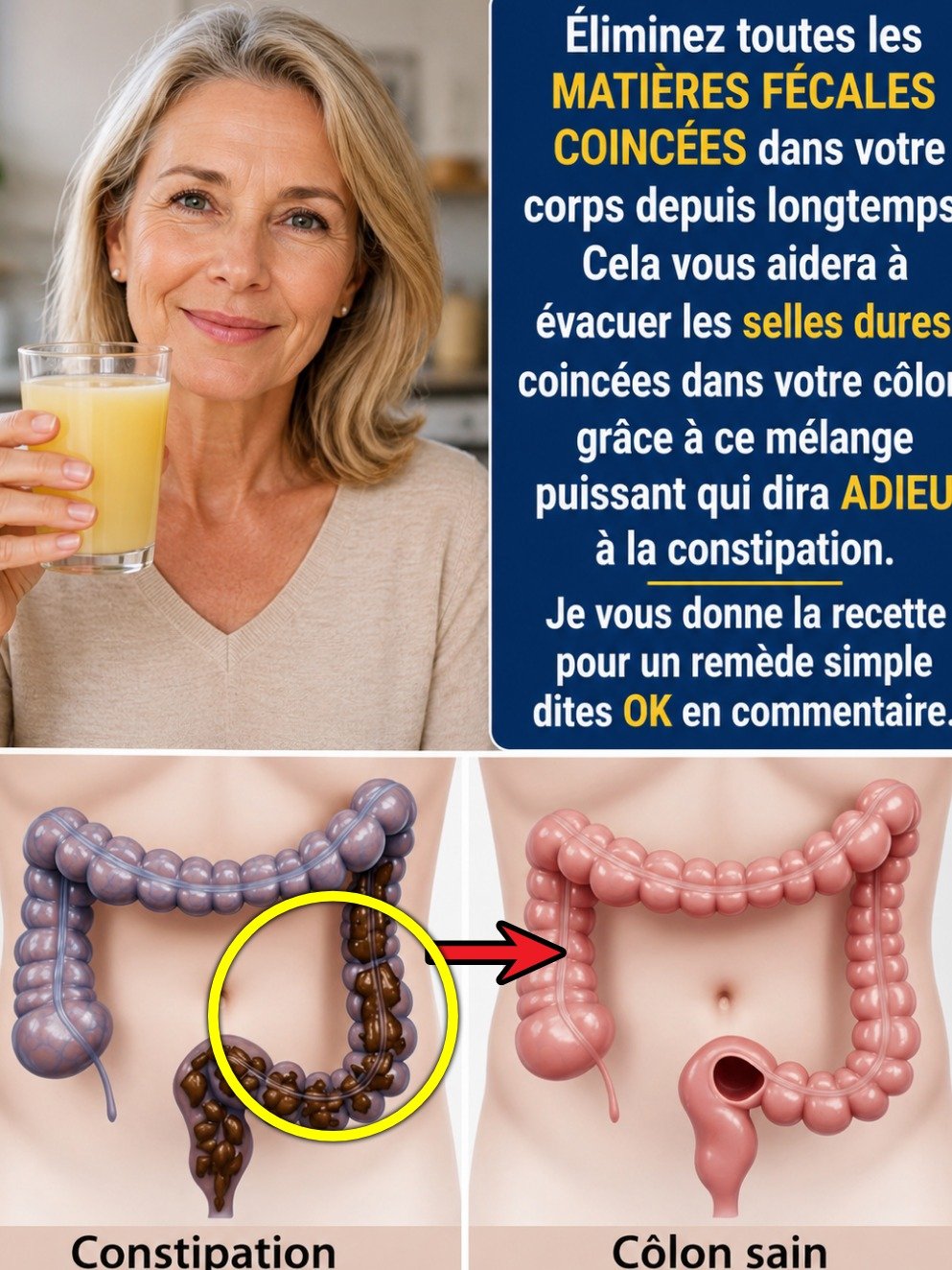 Le Secret Anti-Toxines Révélé: Éliminez JUSQU'À 15 kg de Déchets de Vos Intestins et Vaisseaux Sanguins avec CETTE Boisson Ancienne (Les Résultats en 3 Jours Vont Vous Choquer!)