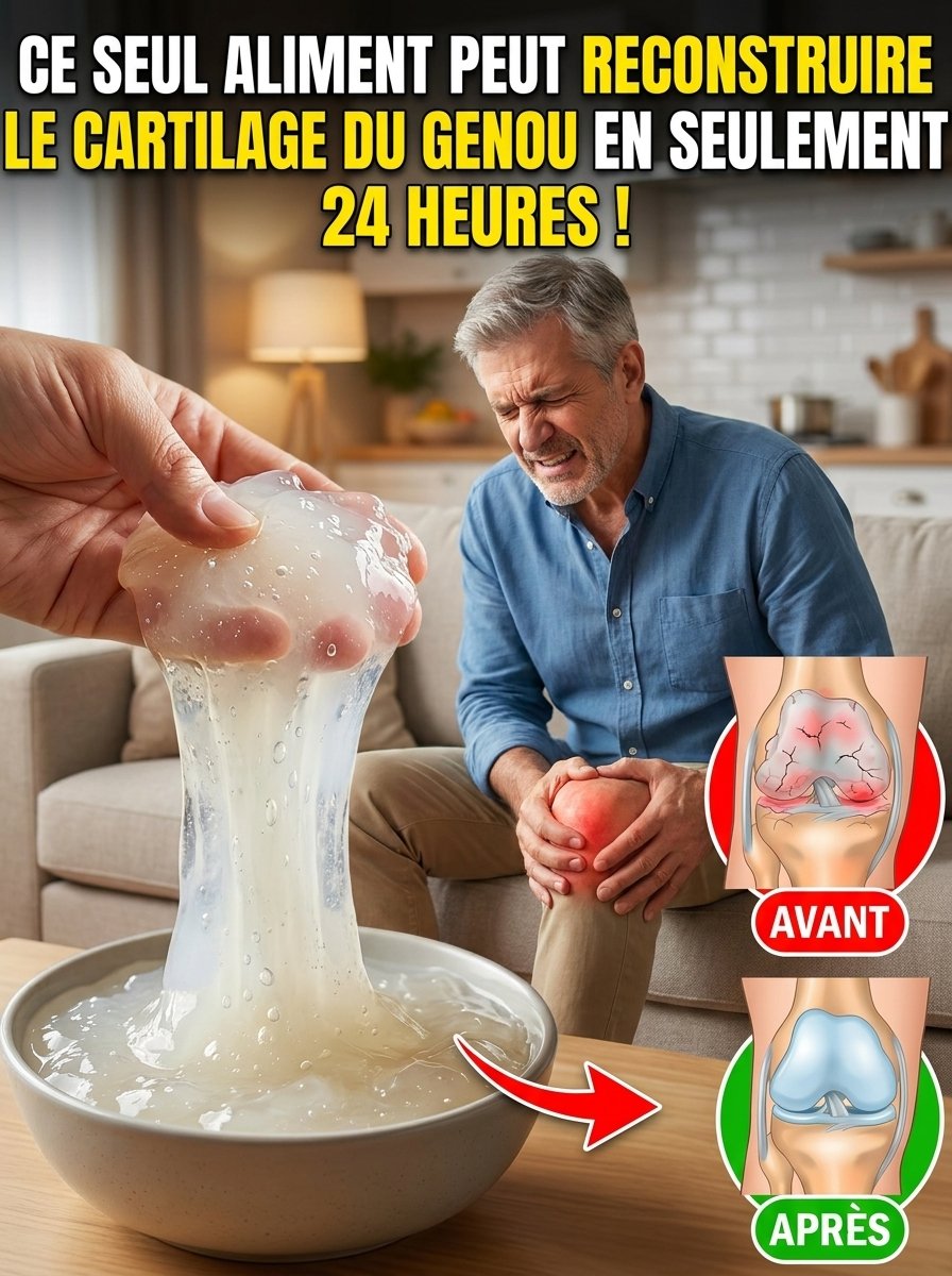 Douleurs au Genou ? Ne L'ignorez PLUS ! Cette Simple Habitude Alimentaire Quotidienne Va Révolutionner Votre Confort (Avant Qu'il Ne Soit Trop Tard)