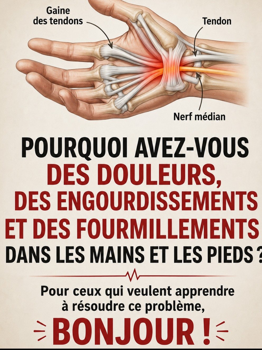 Mains Engourdies ? Ne L'IGNOREZ PLUS ! Découvrez Les 5 Causes Insoupçonnées et Nos Solutions Naturelles QUI CHANGENT TOUT