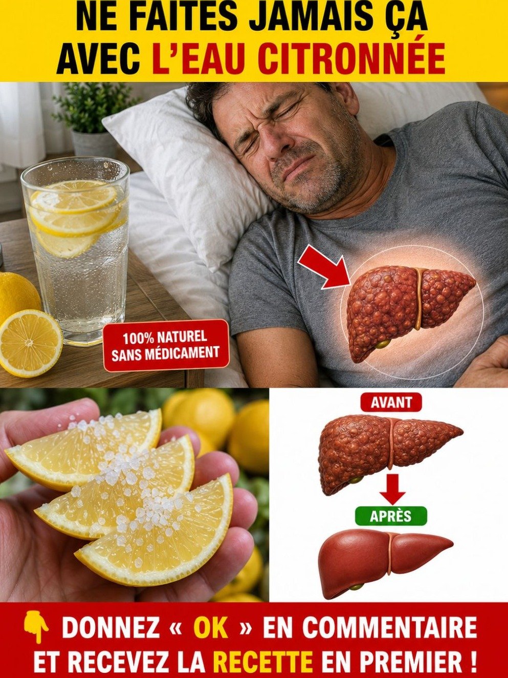 🚨 13 Erreurs FATALES avec l'Eau Citronnée que TOUT LE MONDE fait (et qui RUINENT votre santé !) 🍋