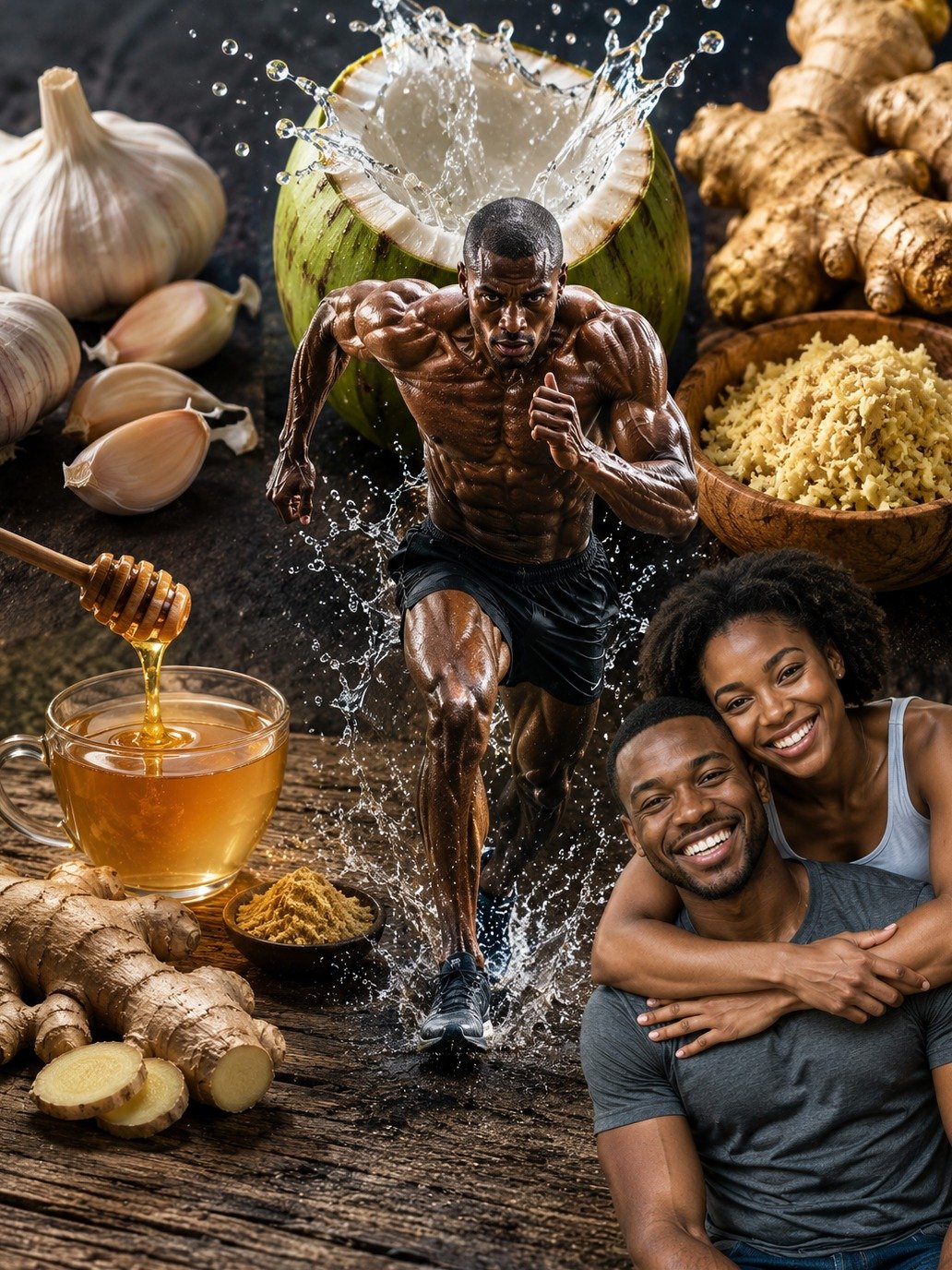 🚨 Ne JAMAIS sous-estimer ce mélange Eau de Coco, Ail et Gingembre : Votre corps vous remerciera (mais lisez ceci avant !) 🚨