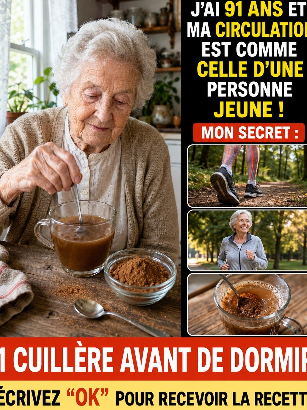 Le Secret Insoupçonné : La Collation Du Soir Aux 2 Ingrédients Qui Va Révolutionner Vos Jambes Lourdes et Votre Sommeil !