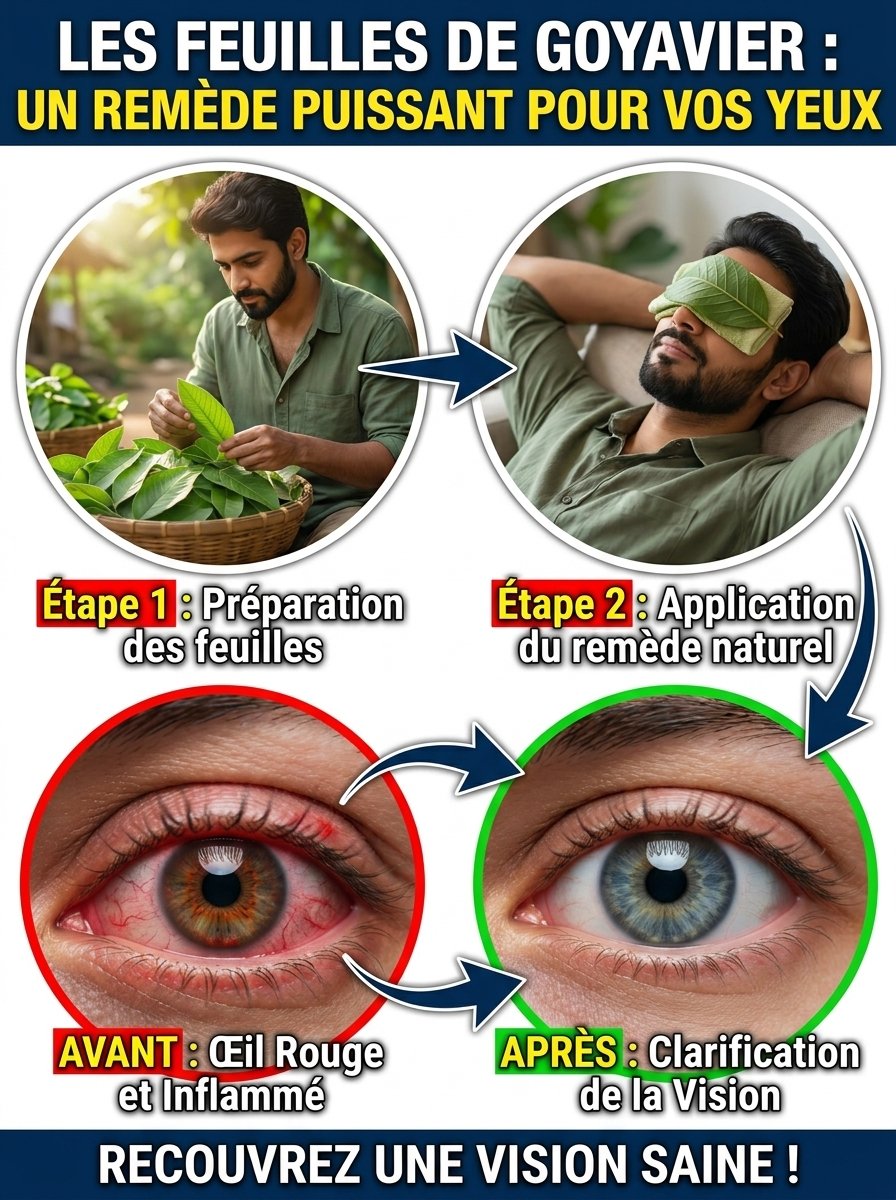 Le Secret Oublié de Vos Grands-Mères : Comment la Goyave Peut Sauver Vos Yeux de la Fatigue Numérique !