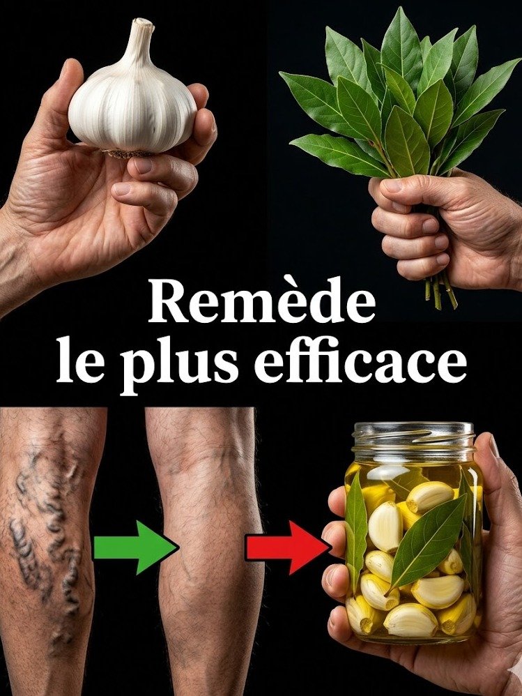 Arrêtez Tout ! L'Huile Secrète à l'Ail et au Laurier Qui Va Éliminer Vos Jambes Lourdes et Booster Votre Circulation Naturellement !