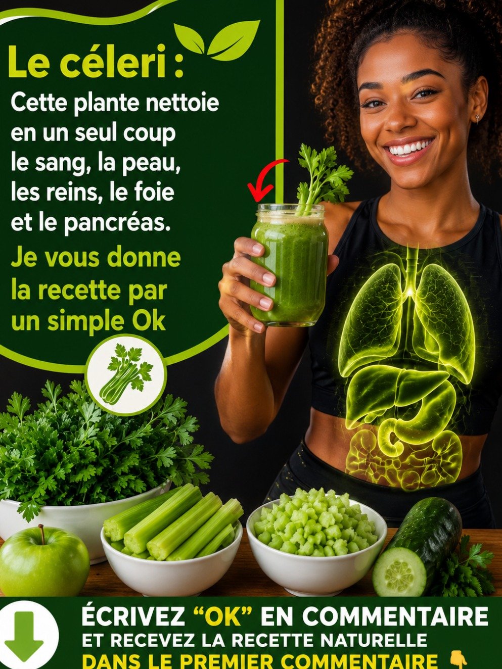 N'ignorez Plus le Céleri : Le Secret Oublié pour Détoxifier Vos Reins et Votre Foie en 7 Jours (Vous Allez Être Choqué) !