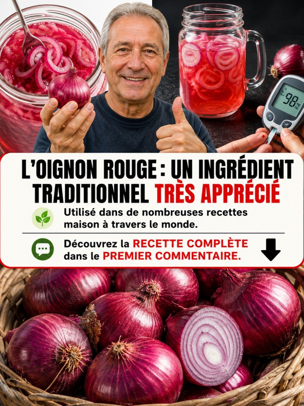 Le Secret CHOC de l'Oignon Rouge : Cette Recette Simple Va Révolutionner Votre Glycémie (et Vos Papilles) ! 🔥