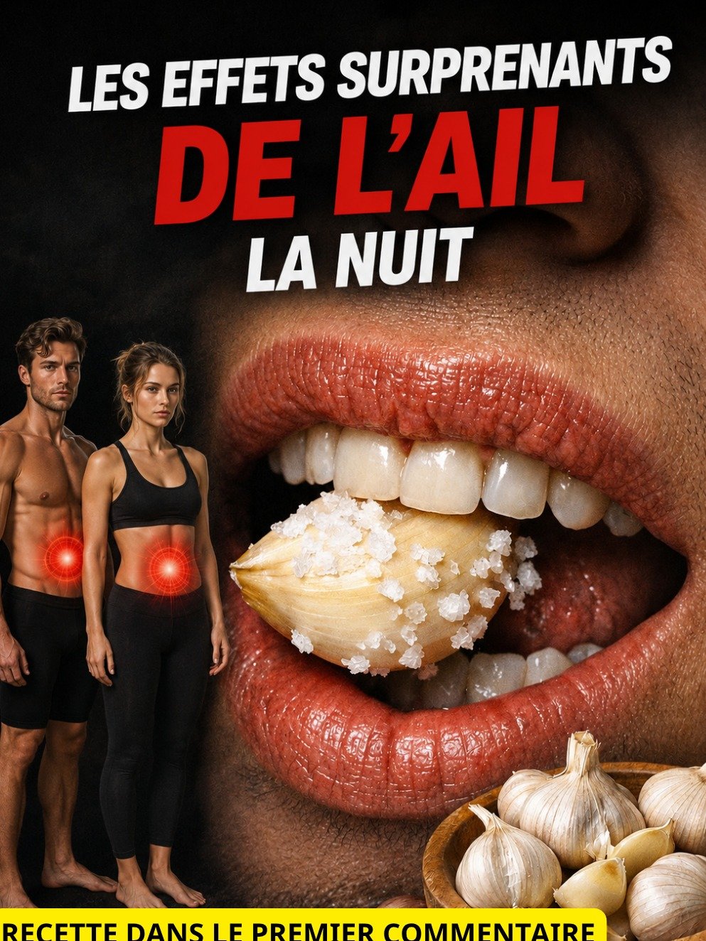 Le Secret QUE PERSONNE ne Vous Dit sur l'Ail Avant de Dormir : Votre Corps va Changer du Tout au Tout ! 🤯