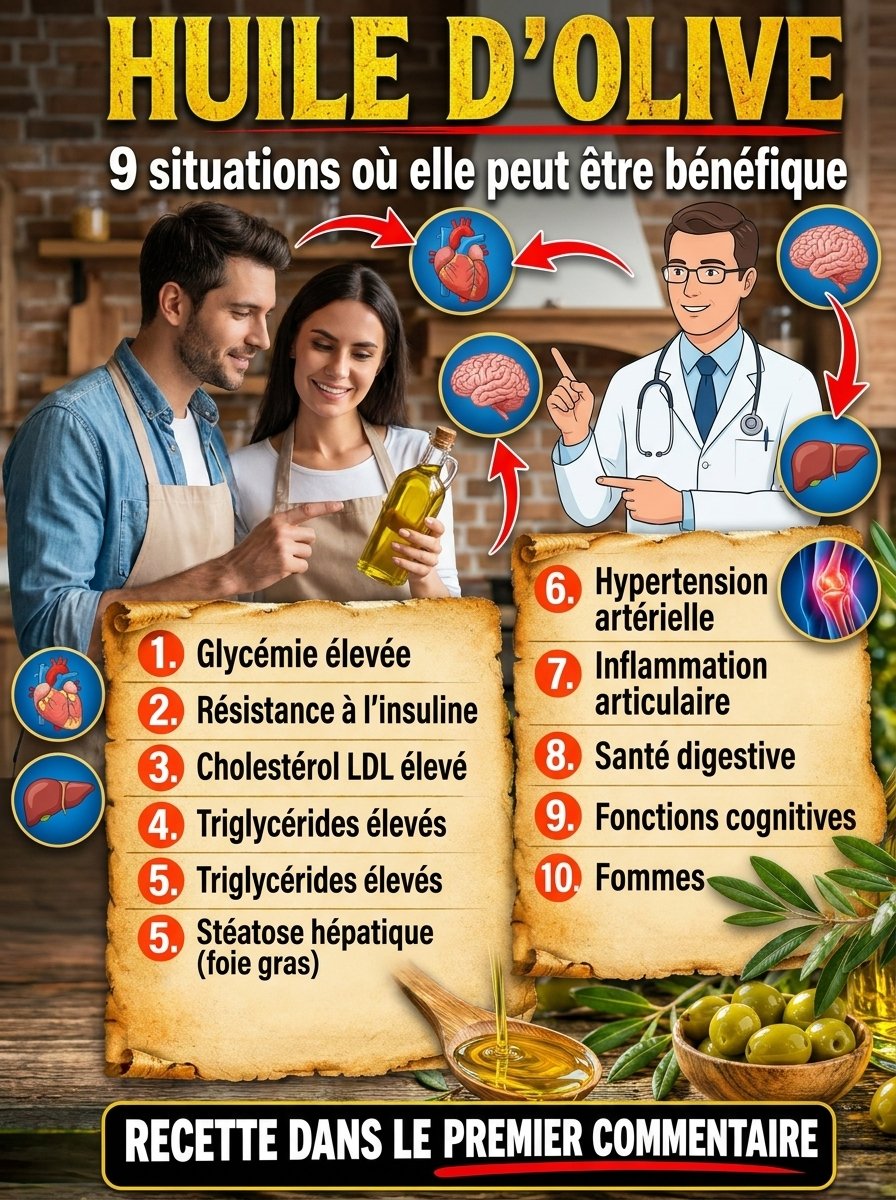 L'Or Liquide qui Va Révolutionner Votre Santé : 7 Secrets de l'Huile d'Olive que Personne Ne Vous Dit !