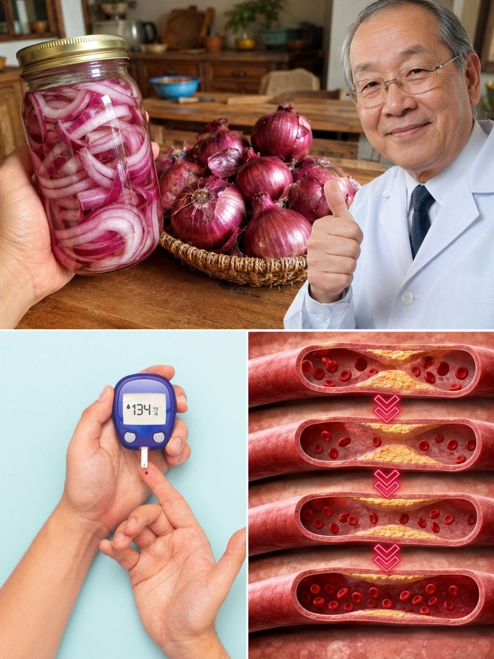 💥 Glycémie en Chute Libre : Le secret de l'oignon rouge révélé par un chef pour stabiliser votre sucre en quelques minutes !