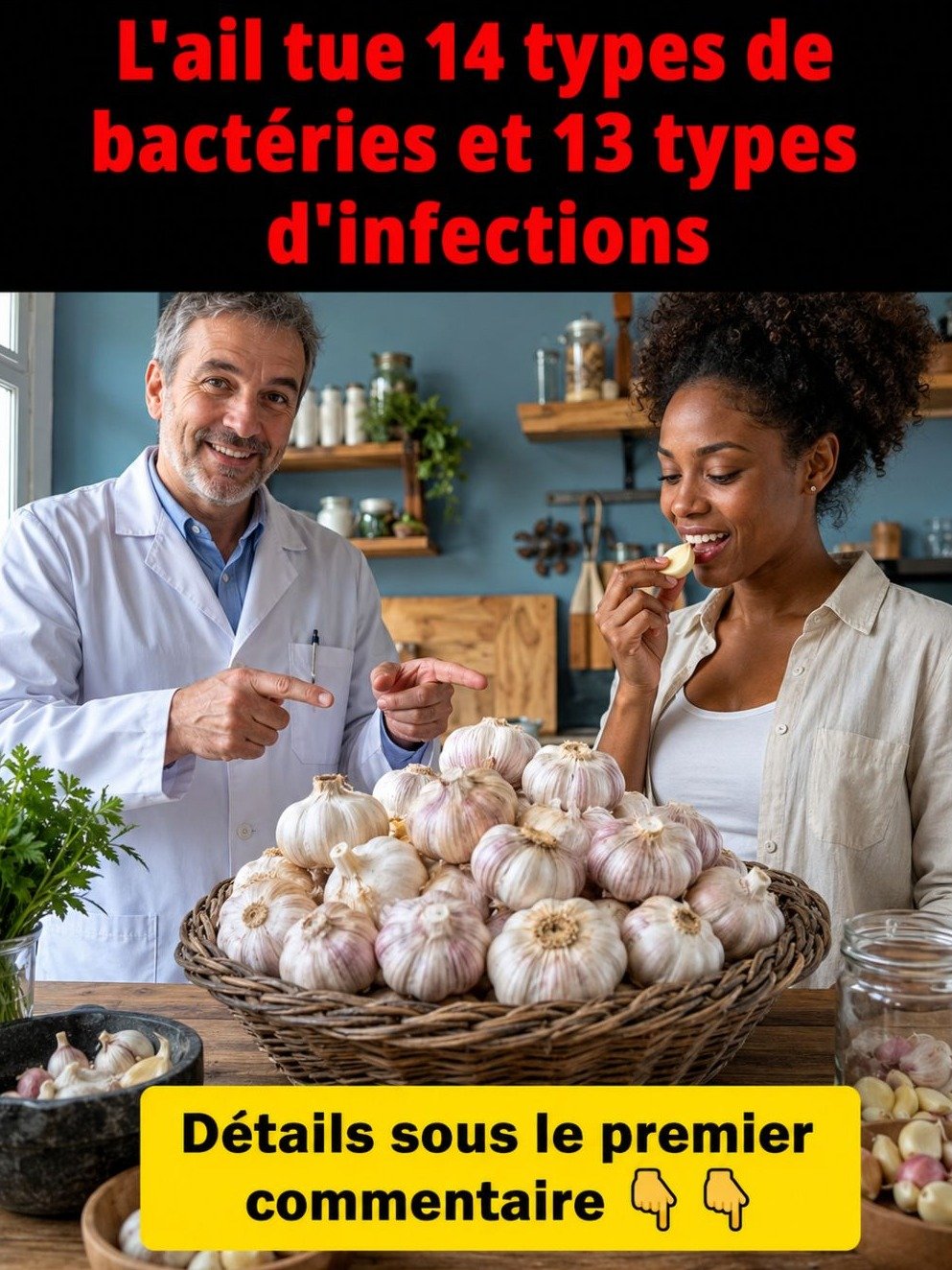 Le Secret Que L'Industrie Pharma Ne Veut Pas Que Vous Sachiez : L'Ail Élimine 14 Types de Bactéries ! Votre Antibiotique Naturel Ultime