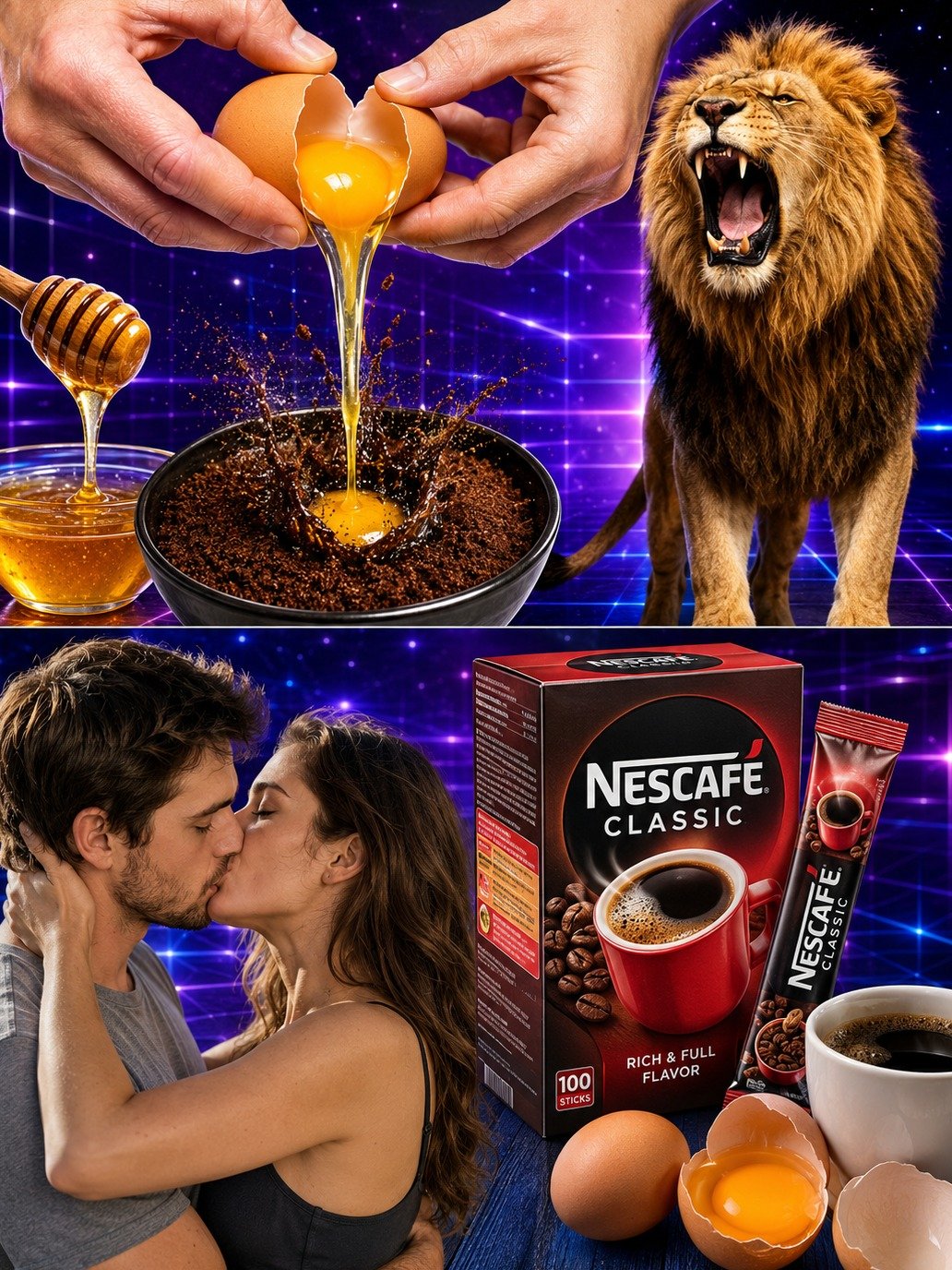 Le "Cocktail du Lion" : Pourquoi les hommes mélangent JAUNE D'ŒUF, MIEL et CAFÉ pour une endurance INÉGALÉE – Ne manquez pas ce secret ancestral !