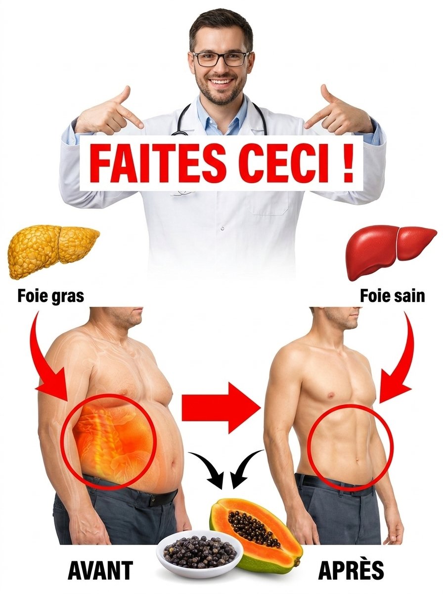 Le SECRET caché que 99% des gens jettent : Perdez du poids et nettoyez votre foie en 7 jours (Recette Choc!)