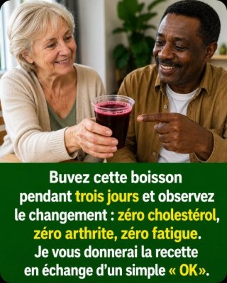 Le Secret Bien Gardé : Buvez CECI Chaque Jour Pendant 30 Jours et Voyez Votre Corps Se Transformer (Énergie, Articulations, Cœur) !