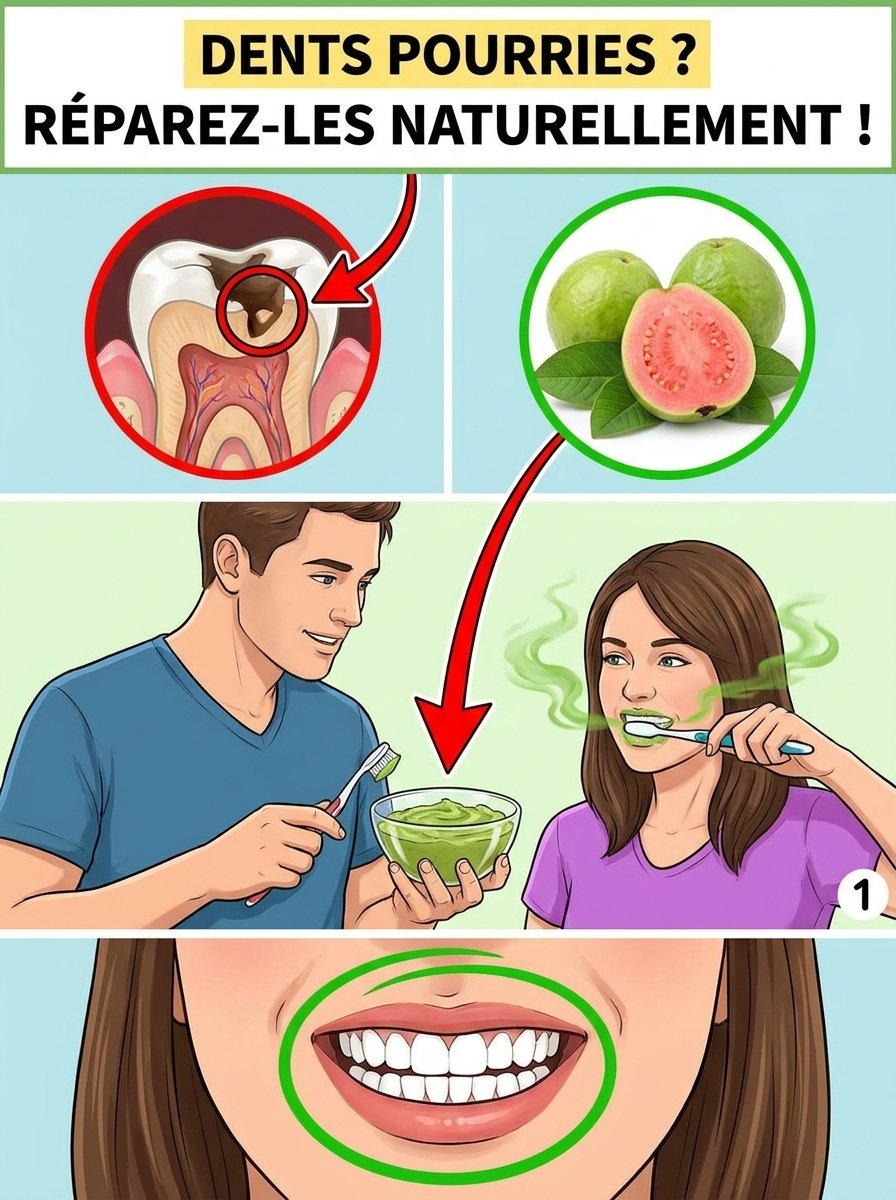 Le Secret Oublié : Comment les Feuilles de Goyave Peuvent RÉVOLUTIONNER Votre Santé Bucco-Dentaire (Ce que personne ne vous dit !)