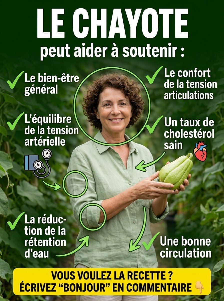 Le Duo Surprenant Qui Va Révolutionner Votre Vitalité : Pourquoi Le Chayote et Le Citron Sont Indispensables à Votre Bien-être !