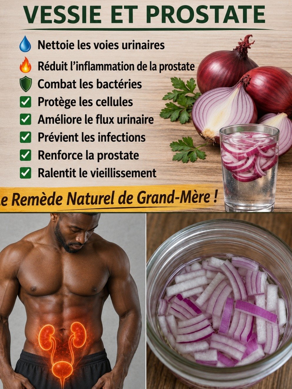 Le Secret Millénaire pour Votre Vessie et Prostate : Ce Remède Oublié à l'Oignon et aux Agrumes Va Tout Changer !